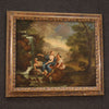 Italian painting from 18th century oil on canvas, the bath of Diana