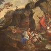 Great 18th century painting, Moses Drawing Water from the Rock