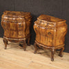 Pair of Venetian bedside tables from the 20th century