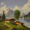Small signed landscape from the 20th century