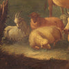 Bucolic landscape painting from the second half of the 18th century