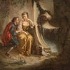 Gallant scene painting from the second half of the 18th century