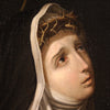 Great religious painting from the 18th century, Saint Catherine of Siena