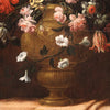 Great painting from the 18th century still life with flower vase