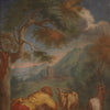 Small bucolic landscape from the 18th century