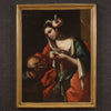 Great 18th century Roman charity Italian painting