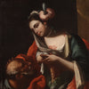 Great 18th century Roman charity Italian painting