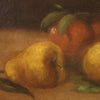Italian signed painting still life with fruit from the 20th century