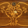 Italian trumeau in inlaid wood from the 20th century