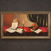 Still life with musical instruments from the 20th century