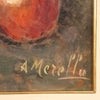Still life signed painting from 20th century
