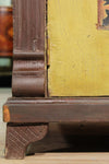 Hand painted rustic sideboard