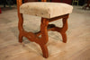 Group of 4 North European rustic chairs