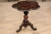French lacquered and golden wooden table