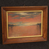 Italian signed seascape painting from 20th century