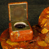 French Art Deco marble inkwell