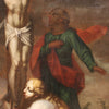 Crucifixion painting from the 18th century
