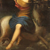 Oil on canvas Spanish painting Rape of Europa from 17th century