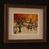 Signed landscape painting in Impressionist style 1977