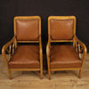Pair of Italian design armchairs