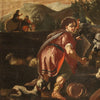 Rachel and Jacob at the well, italian painting from the 18th century