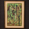 Signed abstract painting from the 20th century