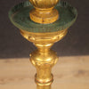Lacquered and gilded torch holder from 19th century