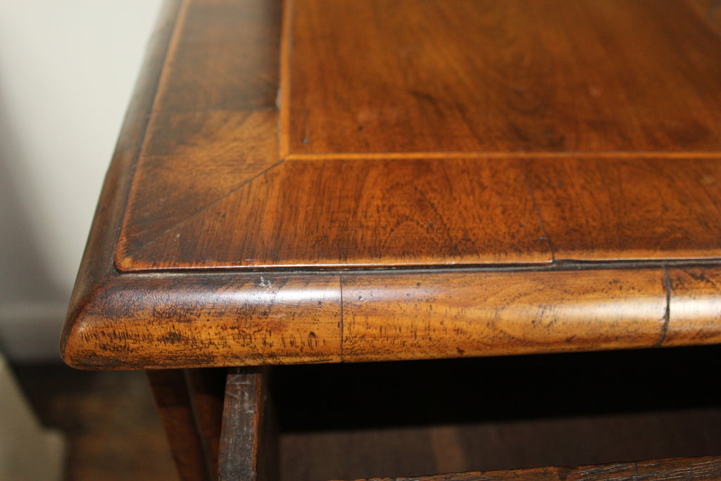 Queen Ann Burr Walnut Chest of Drawers