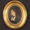 Small portrait of a woman from the late 19th century