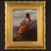 Painting signed V. Cabianca from the 19th century