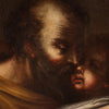 Great 17th century religious painting, Saint Joseph with child