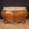 Venetian wooden chest of drawers with onyx top from the 20th century