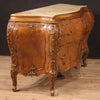 Venetian wooden chest of drawers with onyx top from the 20th century