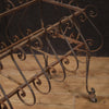 Wrought iron planter from the 70s
