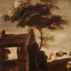 Antique Flemish painting from the 17th century