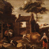 Antique Flemish painting from the 17th century