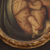 Antique Madonna with child from the 18th century