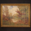 Great landscape painting signed and dated 1940