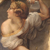Antique Sibyl painting from the 19th century