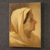 Oil painting on paper from the 19th century