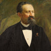 Great portrait signed Agazzi and dated 1908