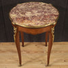 Napoleon III style side table with marble top
