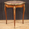 Napoleon III style side table with marble top