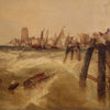 Great seascape from the second half of the 19th century