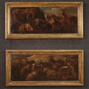 Antique landscape with goats from the second half of the 17th century
