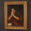 Antique painting from 17th century, Saint Peter Penitent