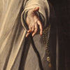 Great 17th century religious painting, Apparition of the Virgin to Saint Hyacinth