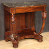 Antique Charles X console in mahogany from 19th century