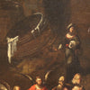 Great 17th century religious painting, Lot receives the two angels