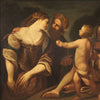 Antique mythological painting from the second half of the 17th century